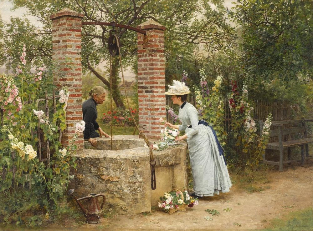 Marie - François Firmin, Girard, Un pozzo tra due proprietà